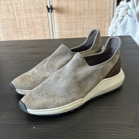 Vince Suede Slip-On Sneakers - Picture 2 of 4